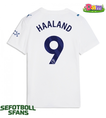 Manchester City Erling Haaland #9 Tredje Tröja Kvinnor 2026-27 Kortärmad